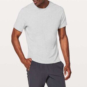 Lululemon 5 Year Basic Tee *Updated Fit Heathered Core Ultra Light Grey XXL